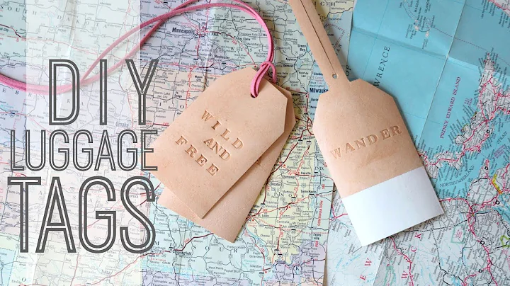 Leather Luggage Tags
