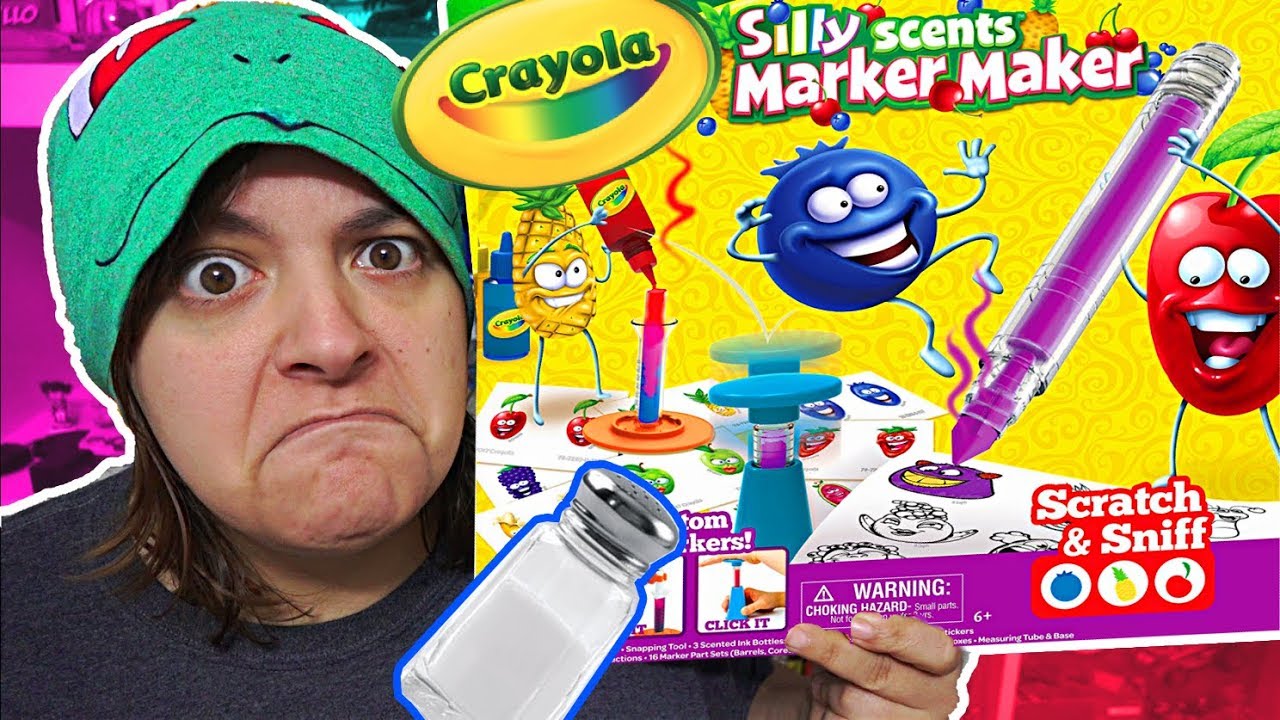 CRAYOLA SILLY SCENTS MARKER MAKER - The Toy Insider