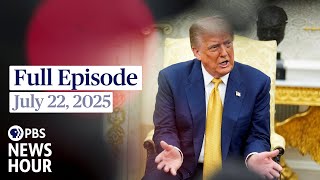 Famous PBS News Hour West live episode, July 22, 2025 Profile