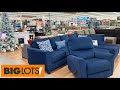 BIG LOTS SOFAS COUCHES ARMCHAIRS COFFEE TABLES FURNITURE SHOP WITH ME SHOPPING STORE WALK THROUGH