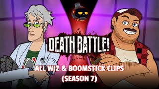 Death Battle: All Wiz & Boomstick Clips (Season 7)