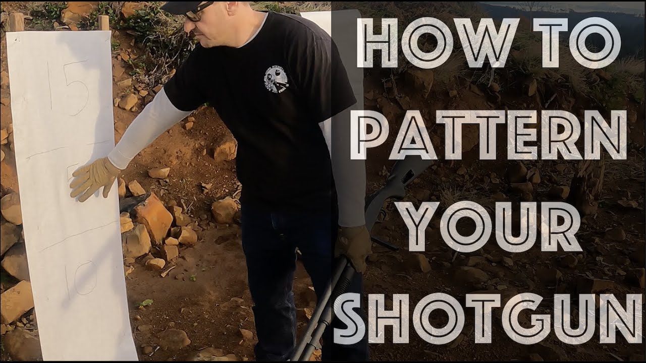 How To Pattern A Shotgun - YouTube