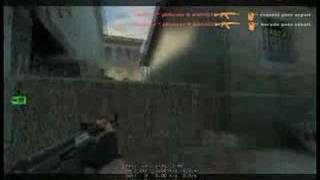 Jumping headshot while flashed @ CS:S