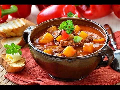 Видео рецепт Гуляш из говядины по-венгерски