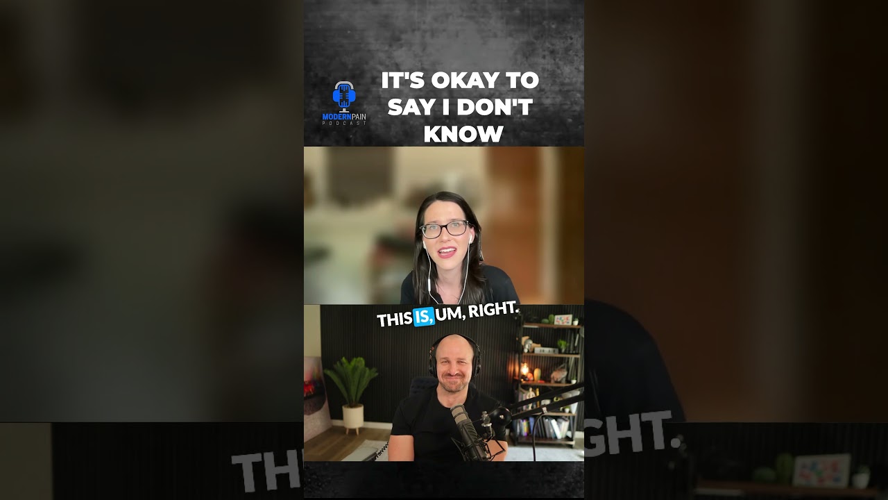 Be ok saying I don't know in POTS #podcast #shorts #pots #posturalorthostatictachycardiasyndrome