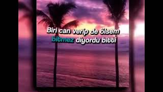 Biri Kolarimda Uyuyup Gitmem Diyordu Gitti