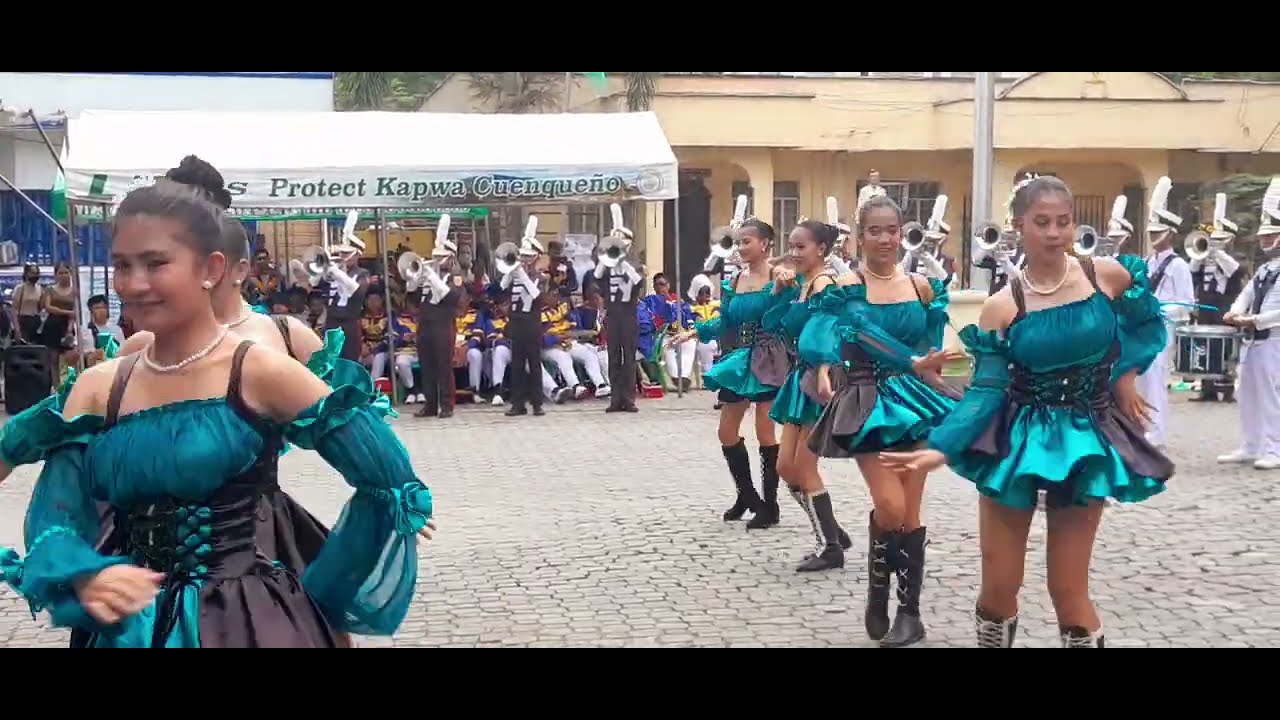 Cuenca batangas Town fiesta 2023 1st ever Marchingband parade in Bagong