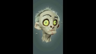 ZBrush/Blender Zombie head speed modelling
