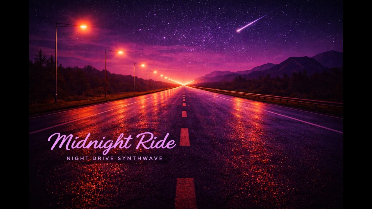 Night Drive Synthwave 🌙 | 1 Hour Music for Coding, Focus & Night Drive