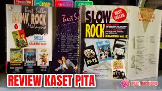 Review kaset pita Malaysia BEST SELLER SLOW ROCK MALAYSIA volume 2 dan 6 #kasetpita #lagumalaysia