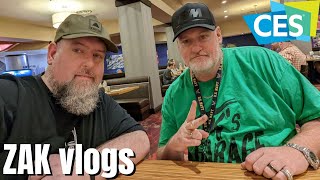 ZAK vlogs CES 2022 w/ @TKsGarage