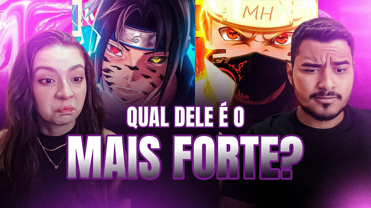 CASAL REAGE: 2 EM 1(Naruto): Tipo Narutin | MHRAP & Tipo Sasukezin (Resposta: Narutin) Part. Kumode