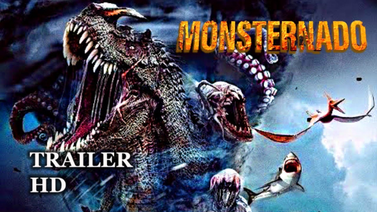 Monsternado | Trailer 2023 | Megalodon, Kraken, Pterodactyl | Sci Fi Movies 4K