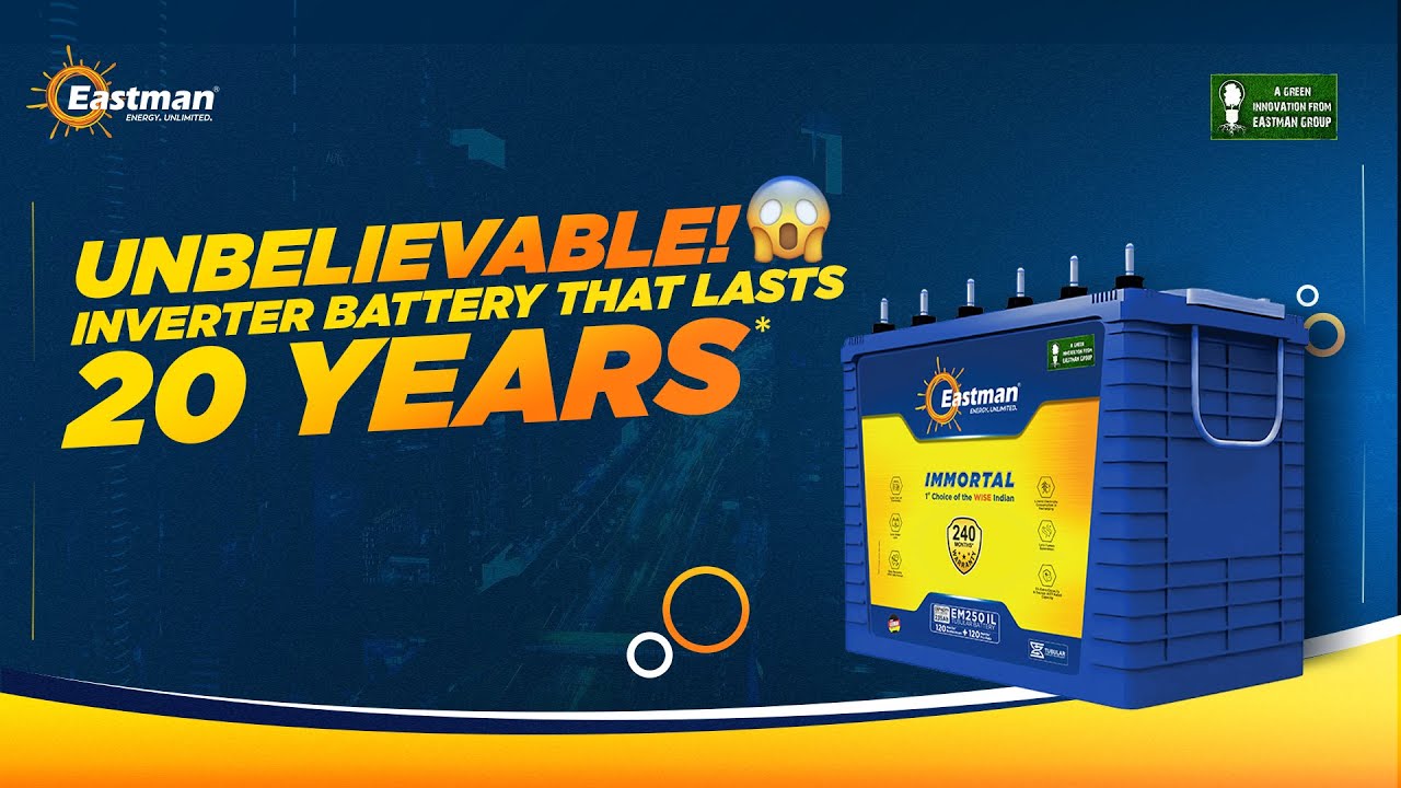Eastman Immortal Inverter Battery With 20 Years Warranty Best eastman-immortal-inverter-battery-with-20-years-warranty-best