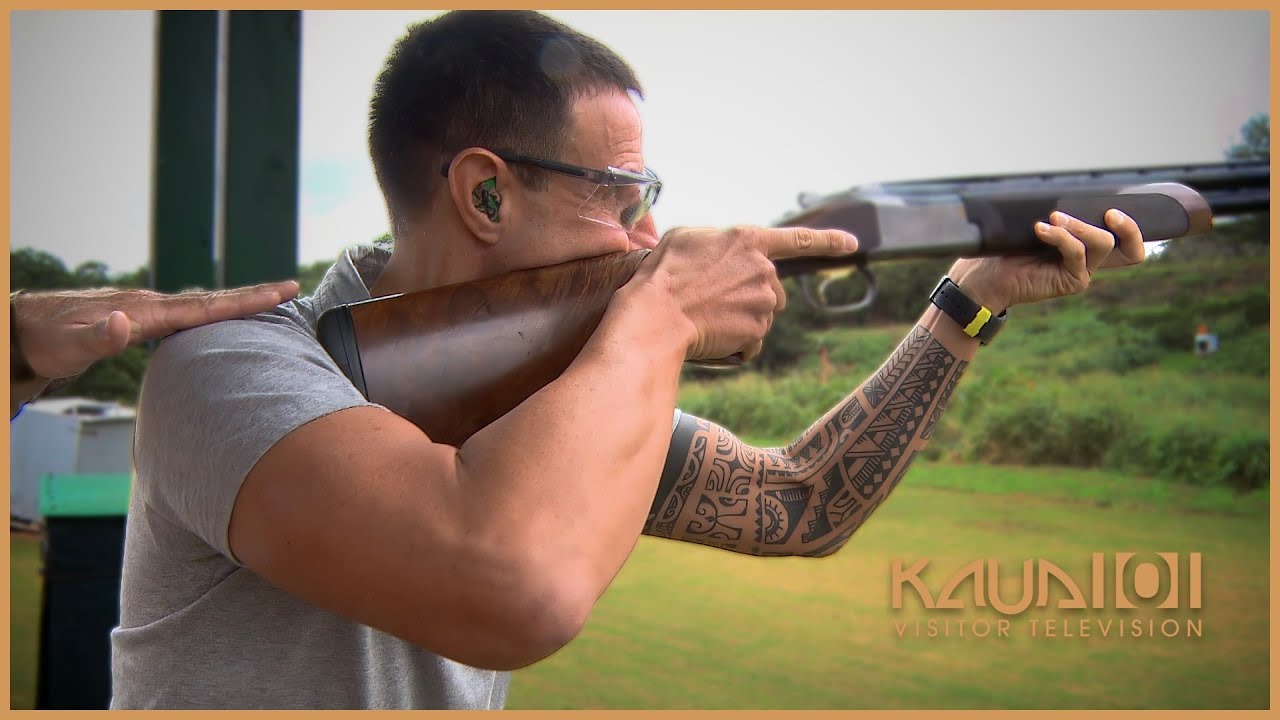 Fun and Safe Shooting Fun at Kauai Eco Sporting Clays YouTube