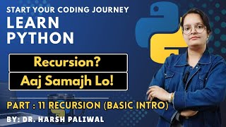 Recursion kya hota hai Python tutorial in Hindi 