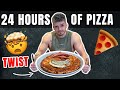 I ONLY ATE PIZZA FOR 24 HOURS | Food Challenge