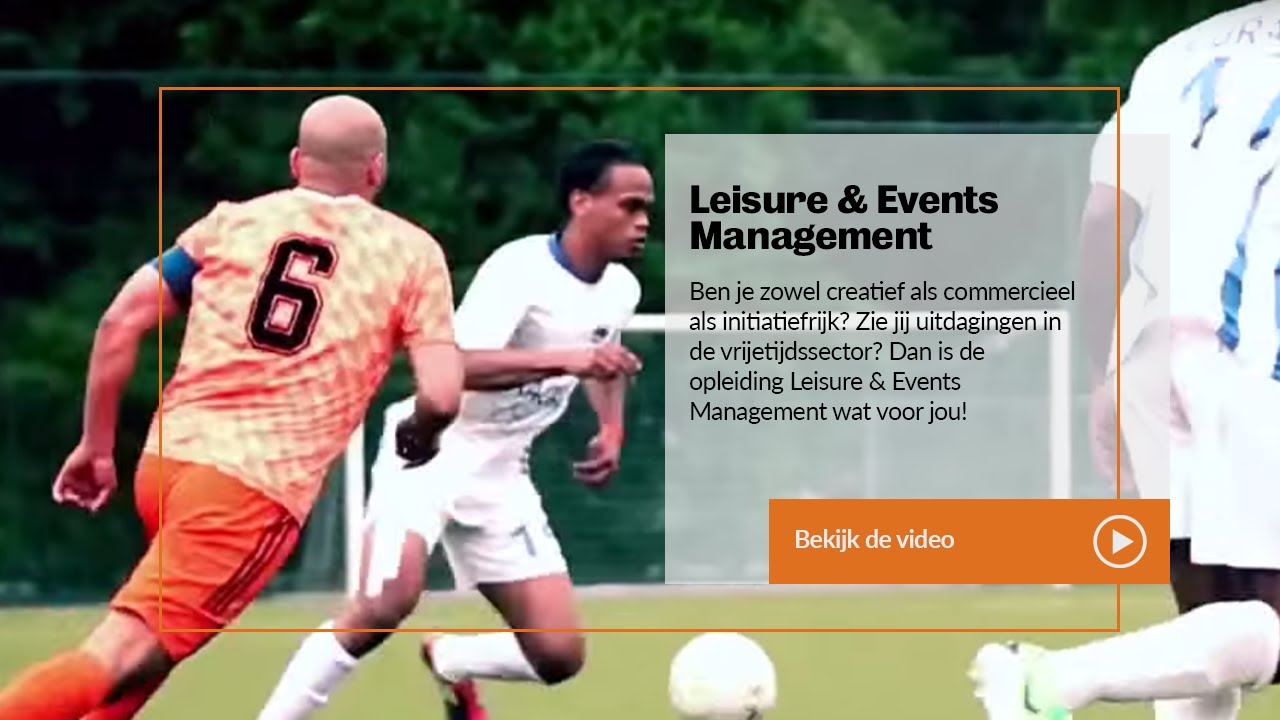 Inholland - Leisure & Events Management - YouTube