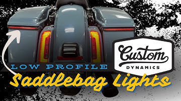 Saddlebag Lights for 2024 Harley-Davidson Motorcycles from Custom Dynamics