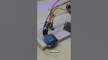 “Tilt Game🎮 on OLED – ESP32  and ADXL345. #microcontroller #esp32 #game #oleddisplay #tech #madgames