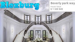 Roblox Bloxburg Beverly Hills Mansion Trailer