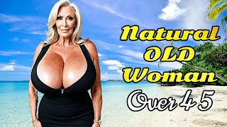Elegance Of Natural Older Women Over 45 💖 Stunning Summer Outfits 💍 Aisha Fashion Tips Ep.102