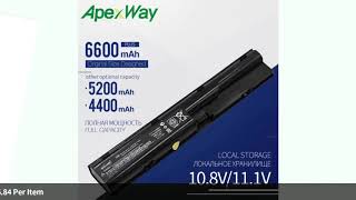 Apexway Battery For Hp Probook 4530S 4540S 4535S 4330S 4331S 4430S 4431S 4435S 4436S 633733 151 6...
