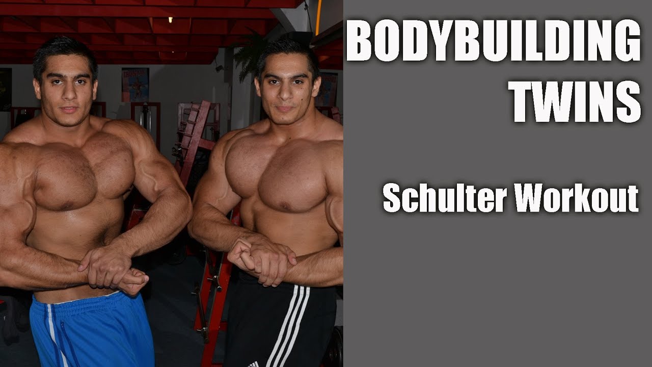 Schulter Workout (Bodybuilding Twins Junioren Bodybuilding) YouTube