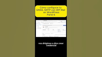 Configura Gmail SMTP en WordPress Fácilmente en WP Mail 2024 - Video completo https://bit.ly/3wXjVJ3
