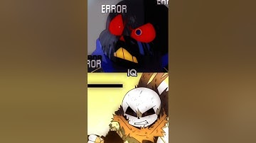 Error sans all forms vs ink sans all forms 250 subs special