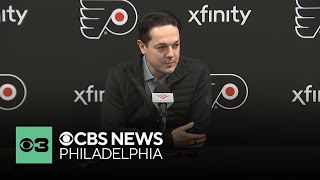 Flyers GM Danny Briere on Bobby Brink-David Jiricek trade, not trading Rasmus Ristolainen