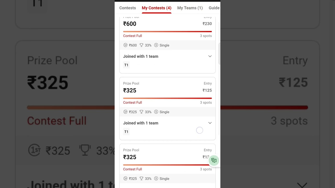Small league team dream 11 