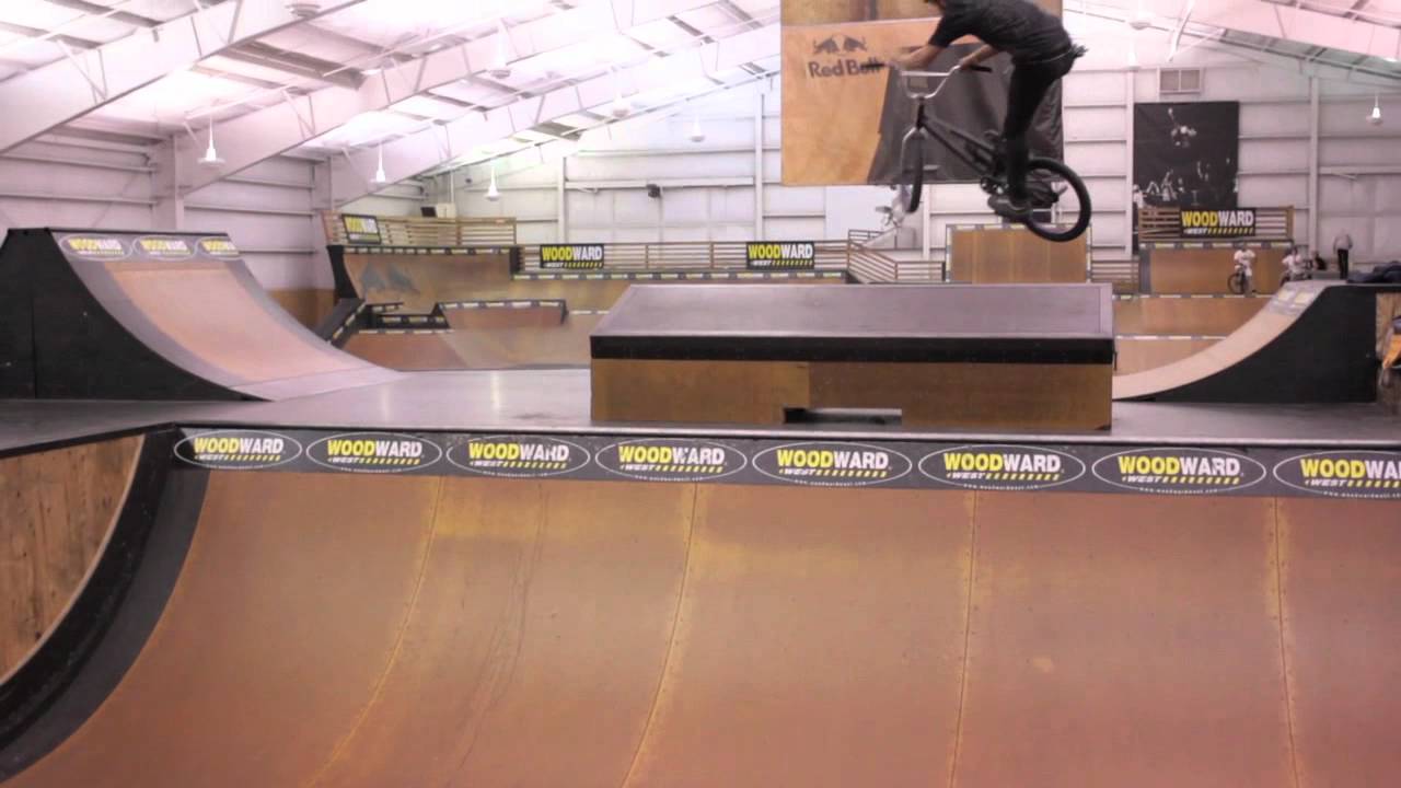 BMX Skatepark Woodward West Larry Edgar YouTube