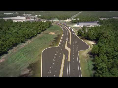 N.C. 150 Widening Visualization