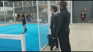 traning smash con Fernando Belasteguin