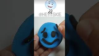 I Made Sprunki OC Bubble Out of Clay #sprunki #clayart #diyclay #incredibox