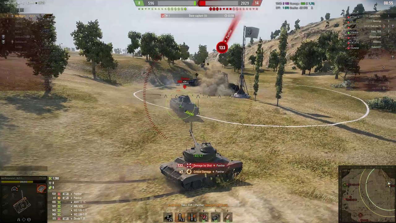 wotreplays.ru как смотреть T71 DA - 1vs 8 :)
