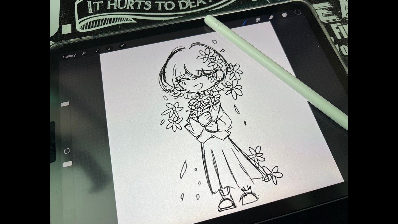 03/15 working on chibi characters! 🌸 ちびキャラを描く！