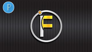 Letter F Logo Design Professional F Letter Logo In Pixellab Pixellabtutorials.
