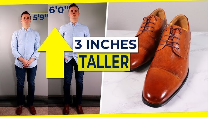 HOW HEIGHT INSOLES & SHOE LIFTS LOOK WHILE YOU STAND! YOU WILL BE  SURPRISED 