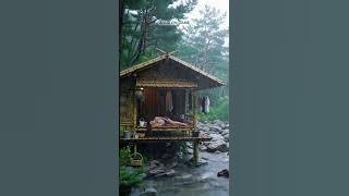 Heavy Rain Atmosphere And Thunderstorm Sounds | Rain Sounds for Sleeping #viralshorts #asmr #rain