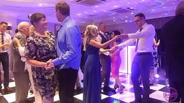 Christian and Katie Bauer Oakley Court Berkshire Wedding DJ HD