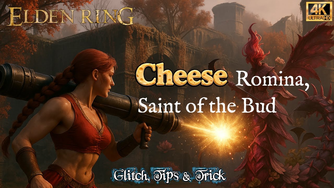 Elden Ring: Glitch | Cheese Romina, Saint of the Bud | Full Guide (Patch 1.16.1 - 2025) [4K]