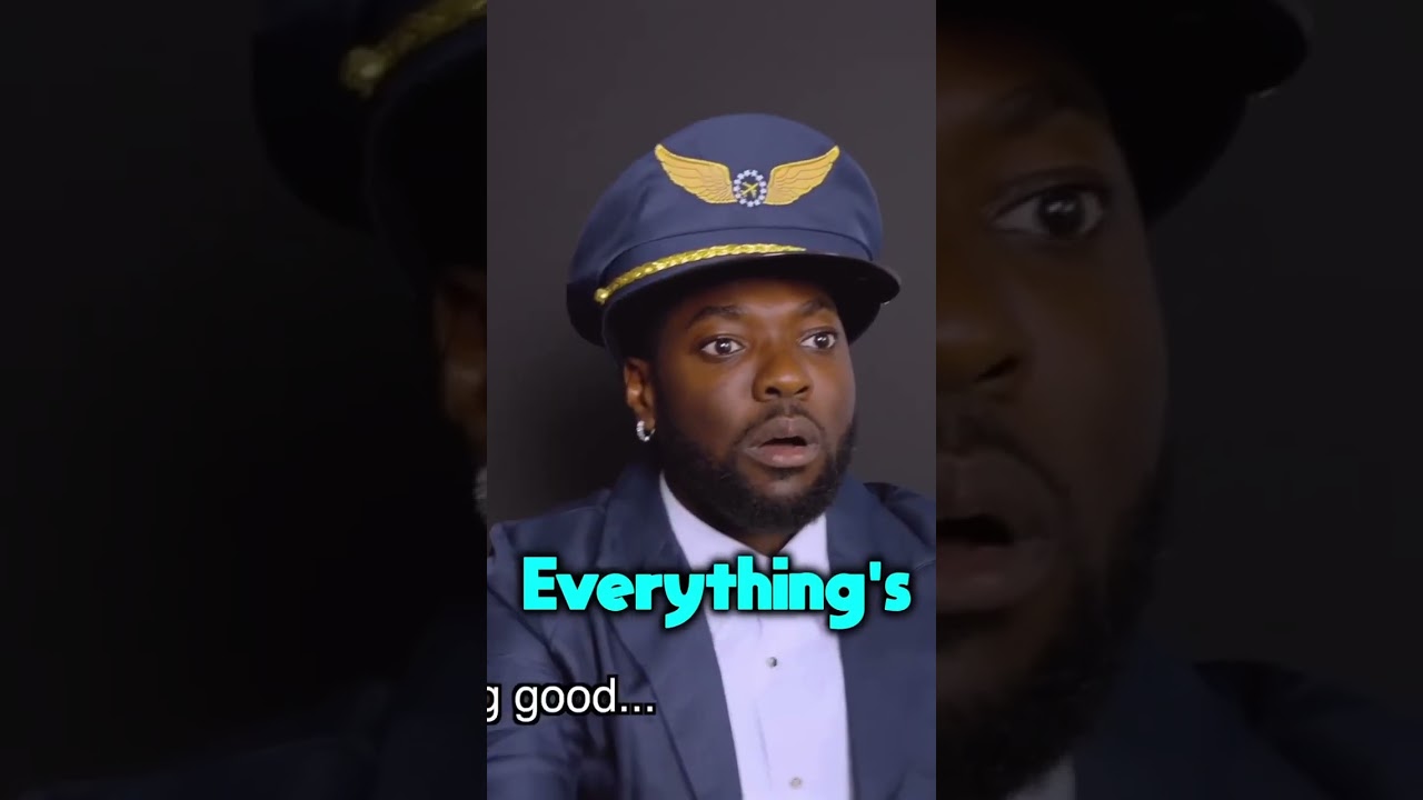 Pilots stay calm through literally everything 😂 