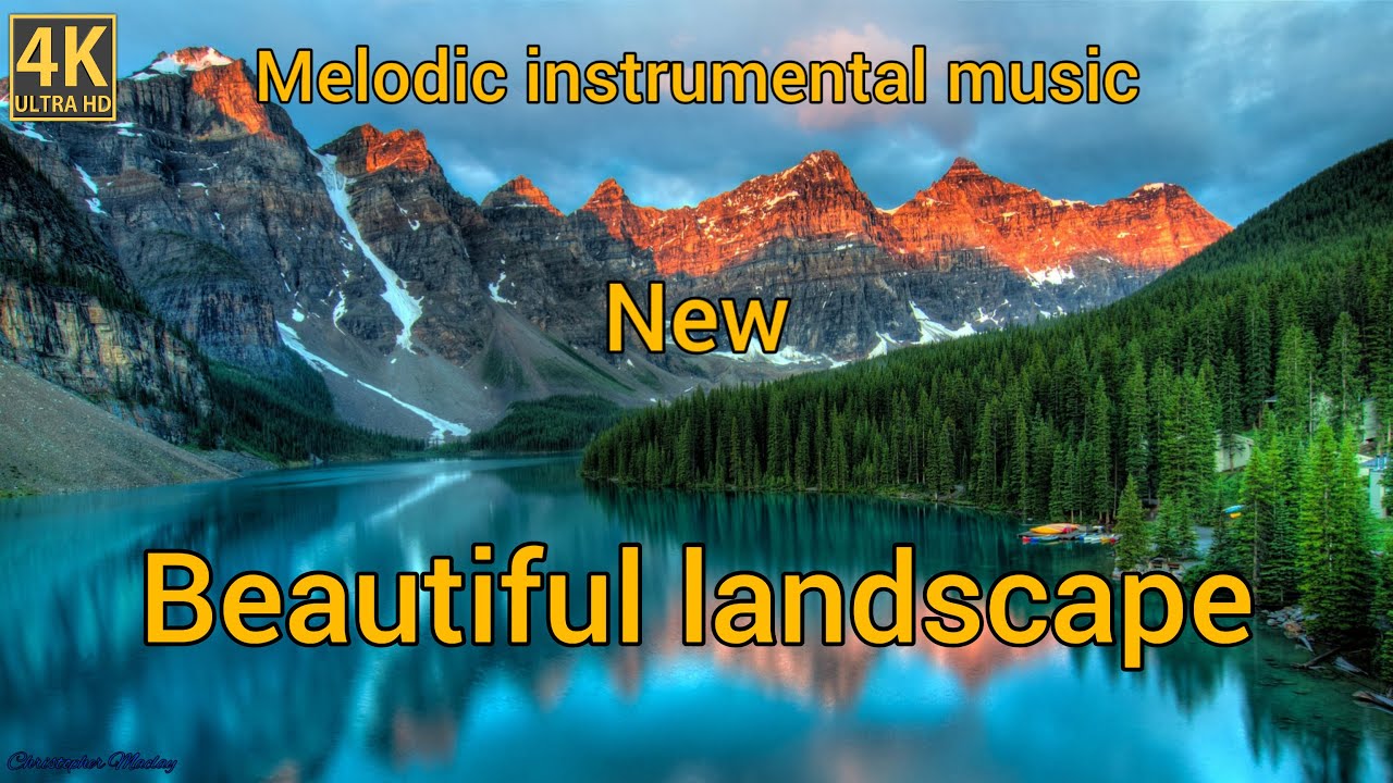 Beautiful landscape. Melodic instrumental music. Music by Sergey ...