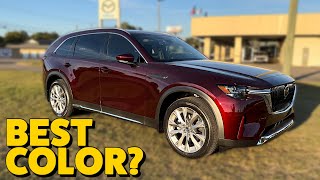 Player Profile The Best Color | 2024 Mazda CX-90 Premium Plus in Artisan Red