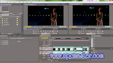 3  Using the interface in  Adobe Premiere CS4 Sinhala HD