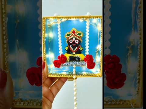 Cute Jagannath Ji Art / #shorts #art #ytshorts #jagannath #clayart