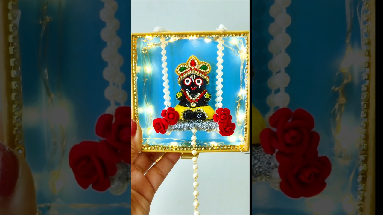 Cute Jagannath Ji Art / #shorts #art #ytshorts #jagannath #clayart