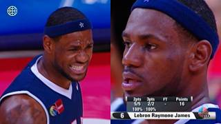 22-Year-Old LeBron Goes PERFECT (26 in 14)